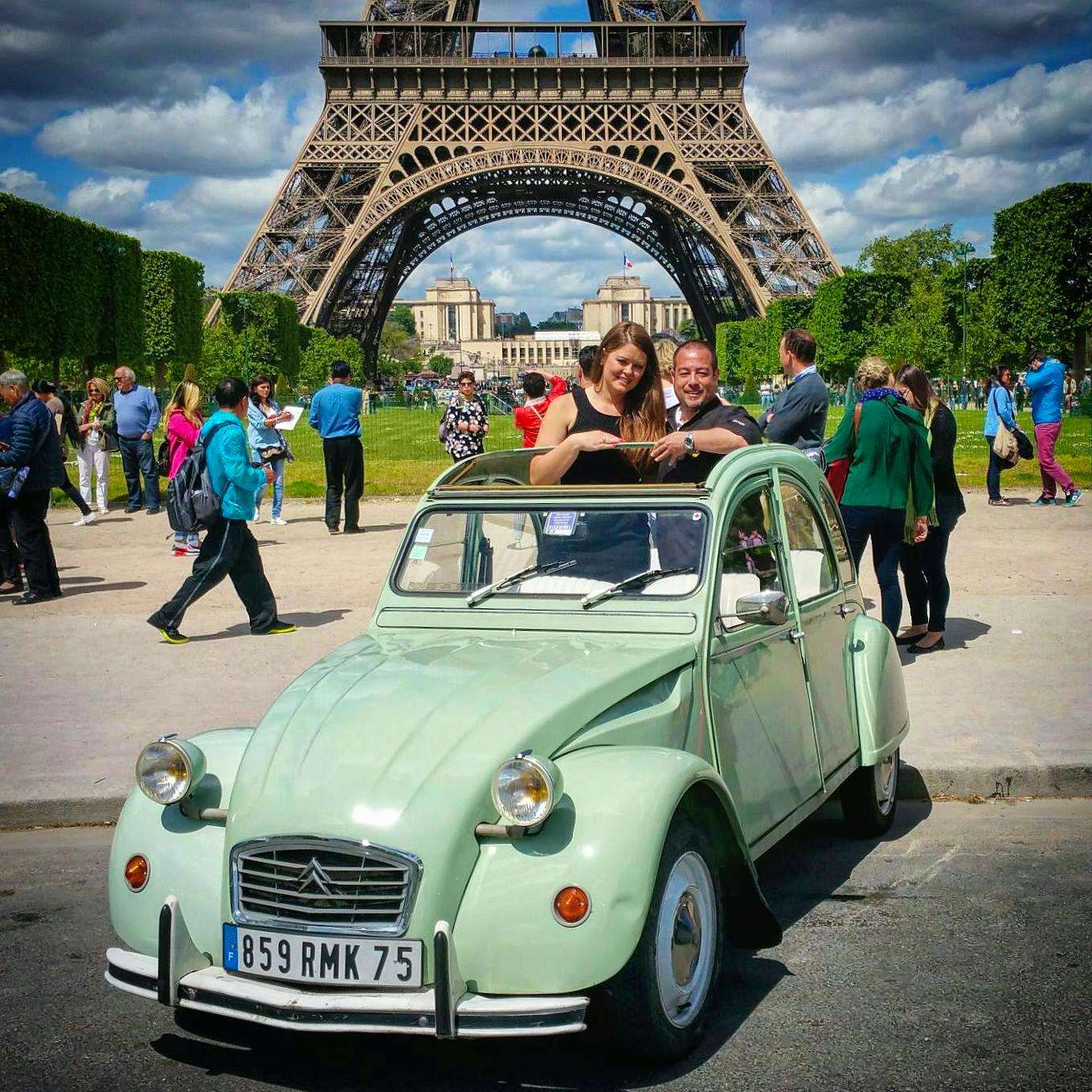 excursion en coche dos caballos por paris