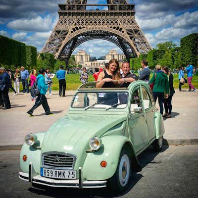 excursion en coche dos caballos por paris