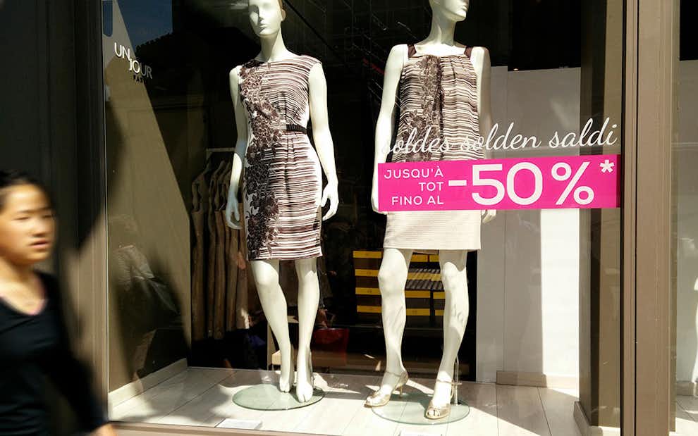 Qué hacer Enero en Paris: Rebajas de enero soldes compras rebajas de paris