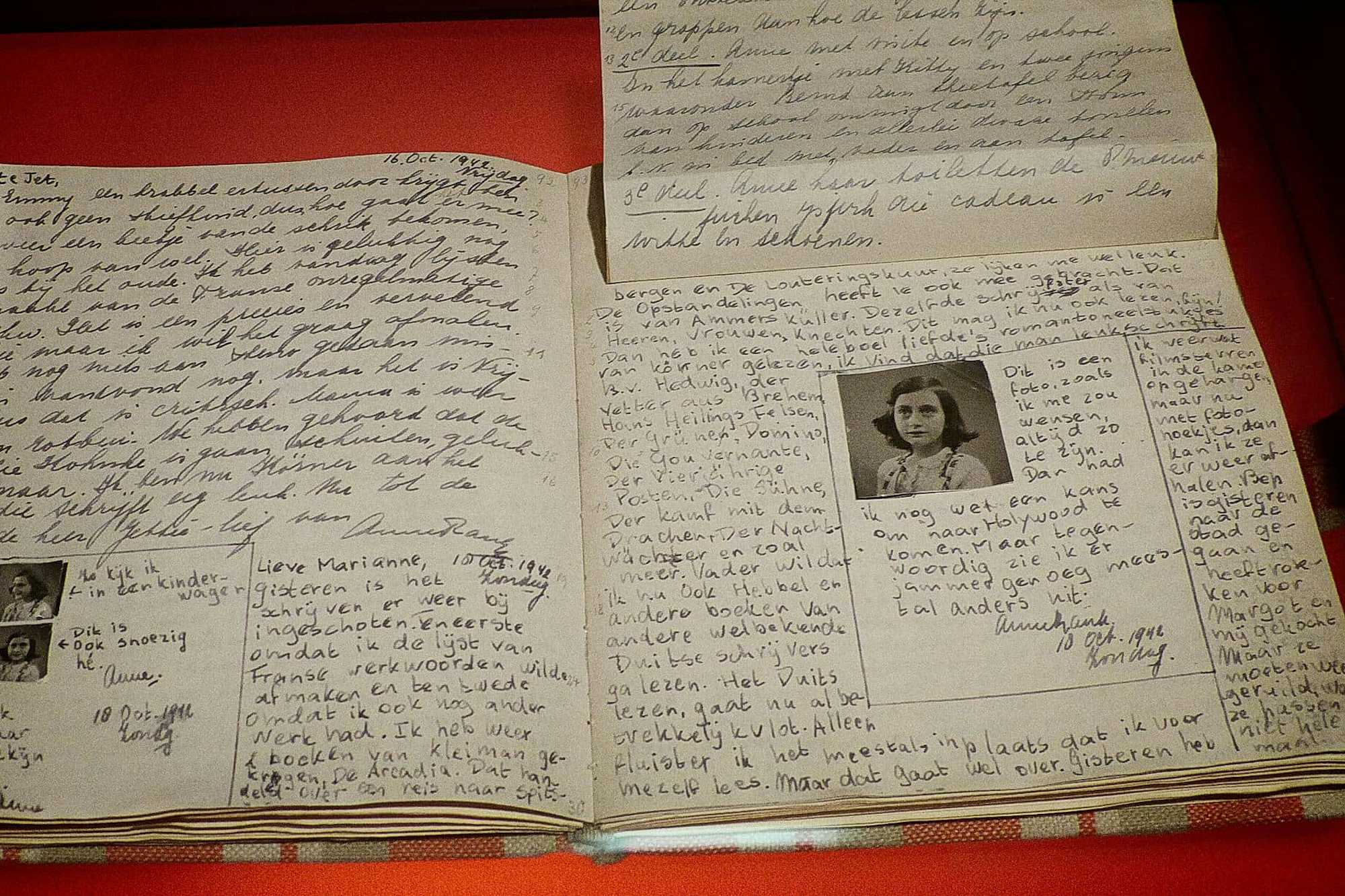 diario ana frank amsterdam