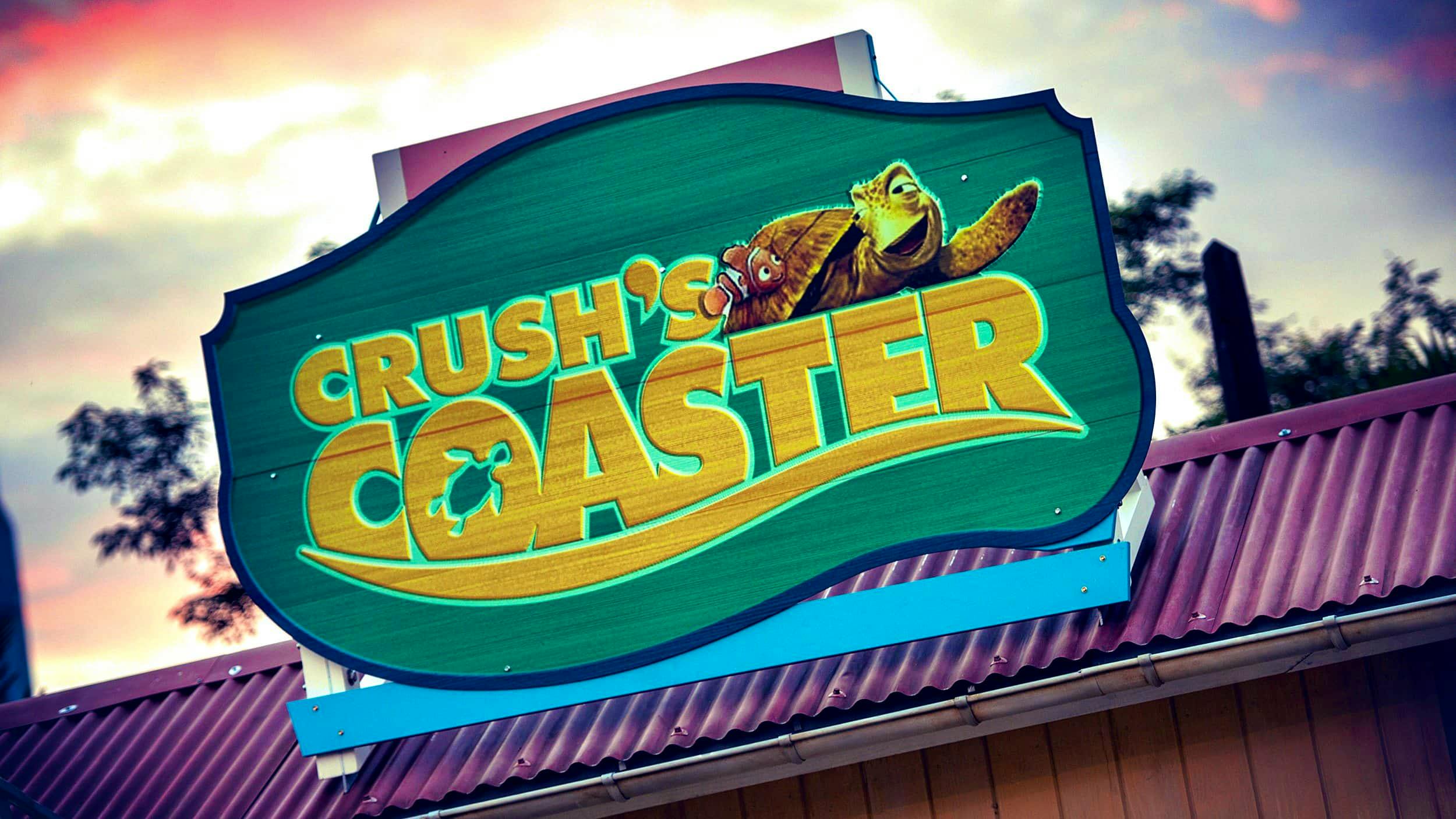 atraccion crushs coaster disneyland paris