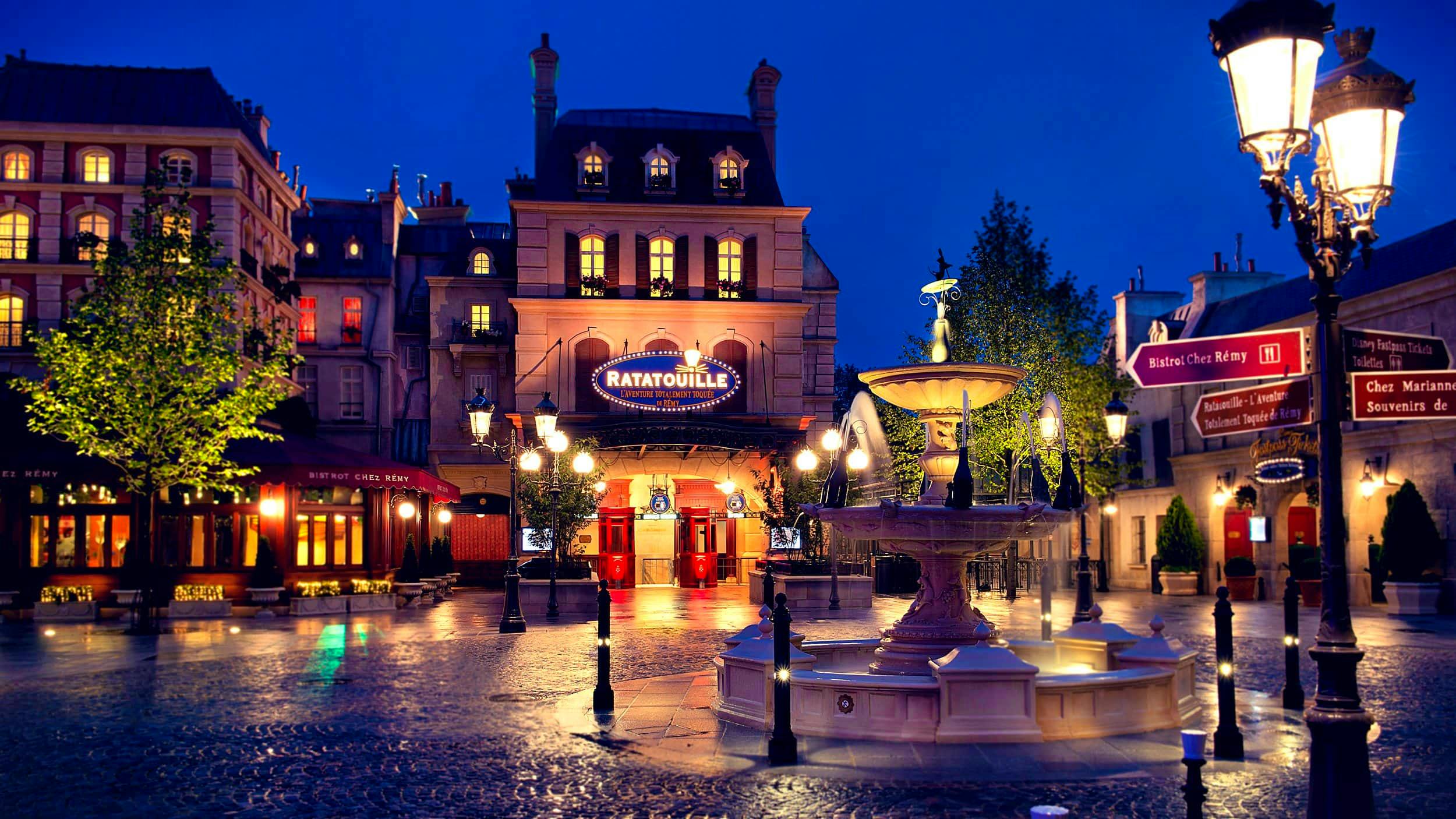 Atracción Ratatouille Disneyland Paris