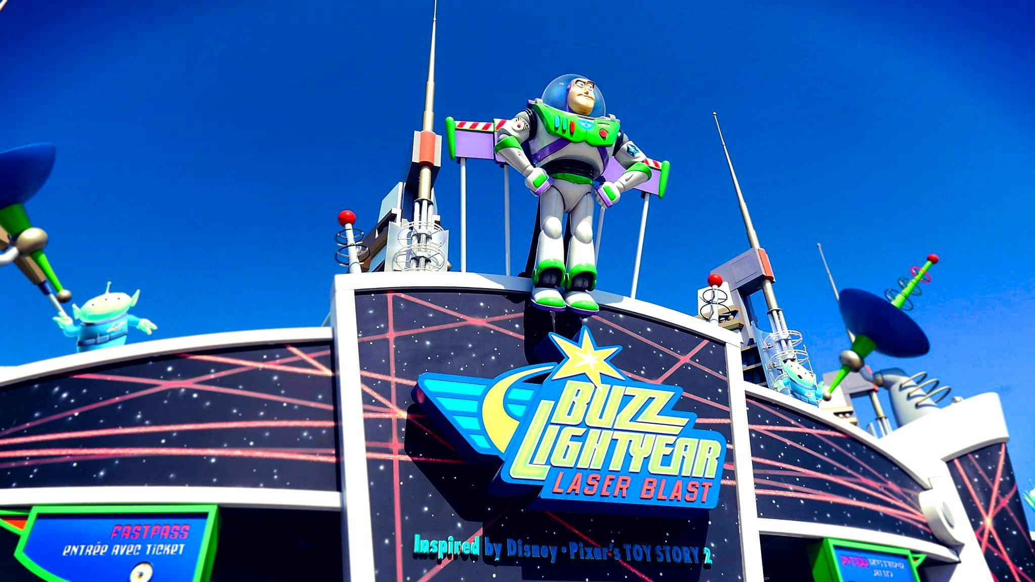 buzz light year laser blast disneyland paris