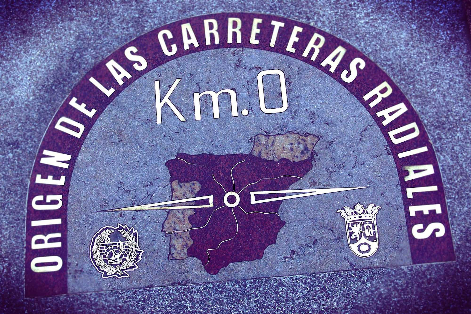kilometro cero madrid españa
