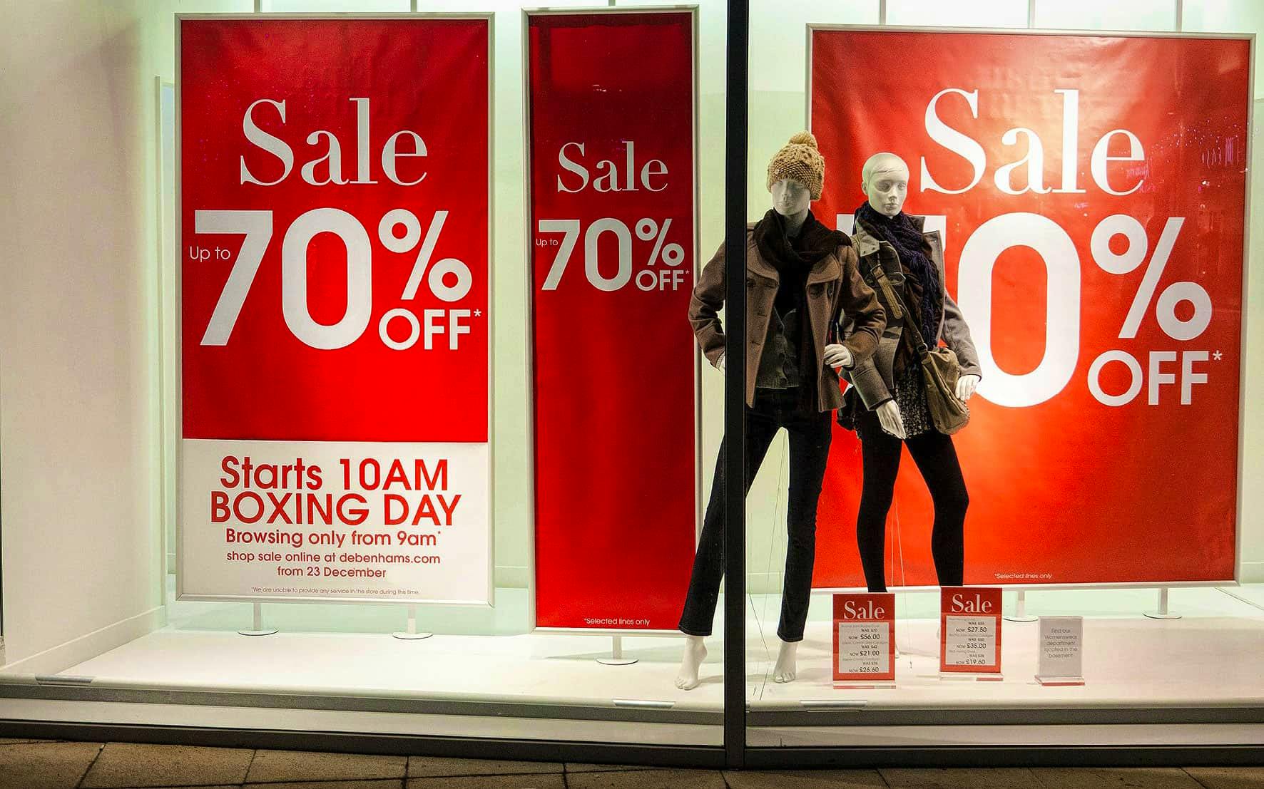 boxing day las rebajas de londres