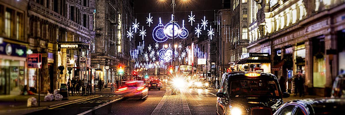 Luces Navidad Londres 2018 Strand