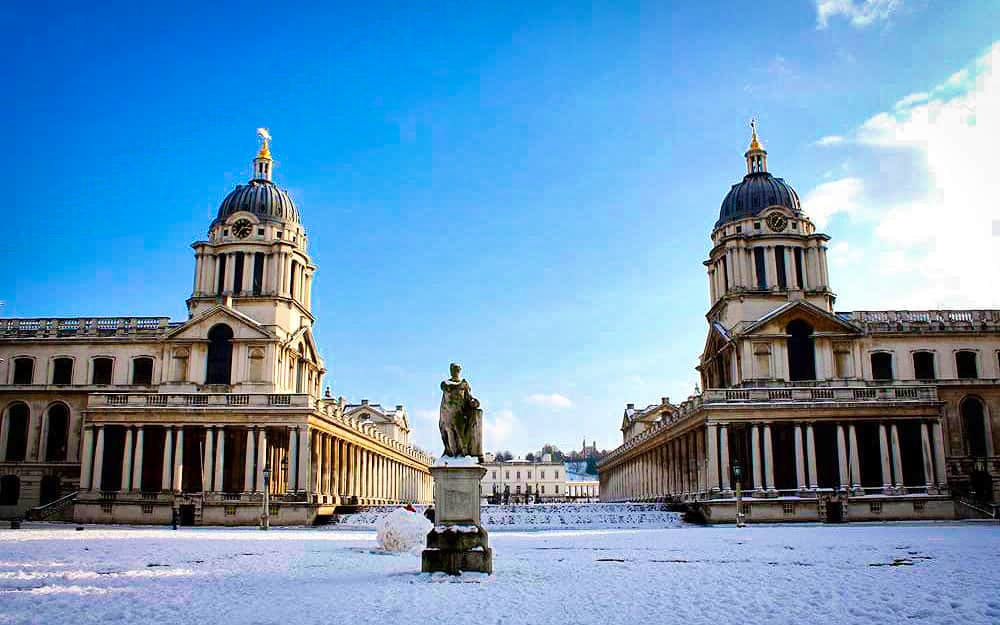 Navidades en Londres Greenwich Old Royal Naval College