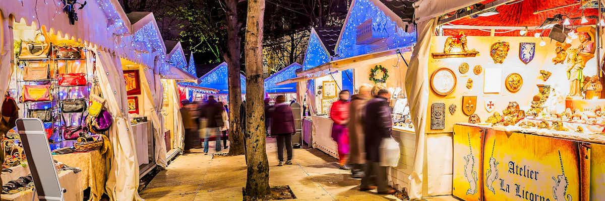 Mercados Navidad Paris Abbesses