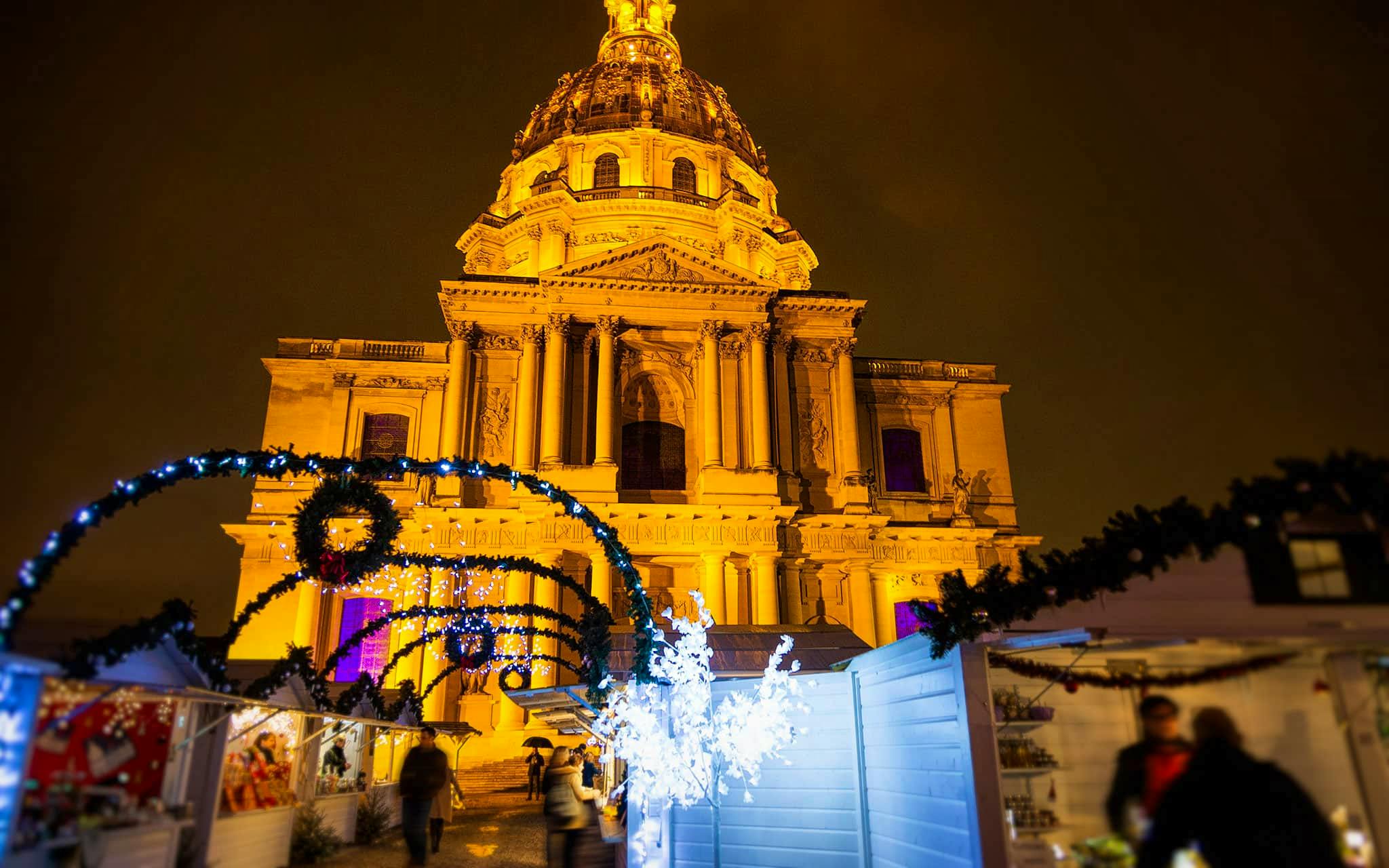 mercados navidad paris les invalides