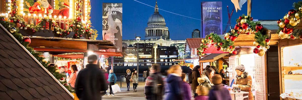 Navidades Londres Mercado Tate Modern