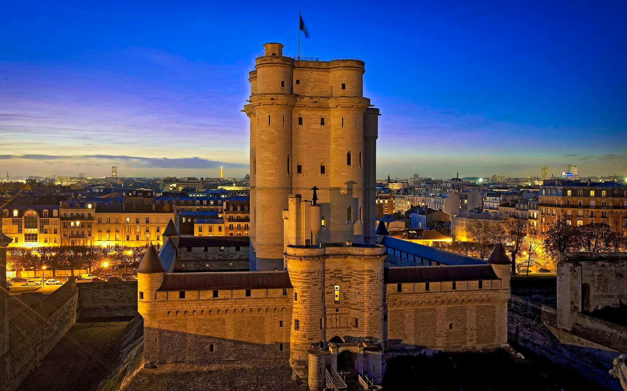 Torre de homenaje Castillo Vincennes Paris