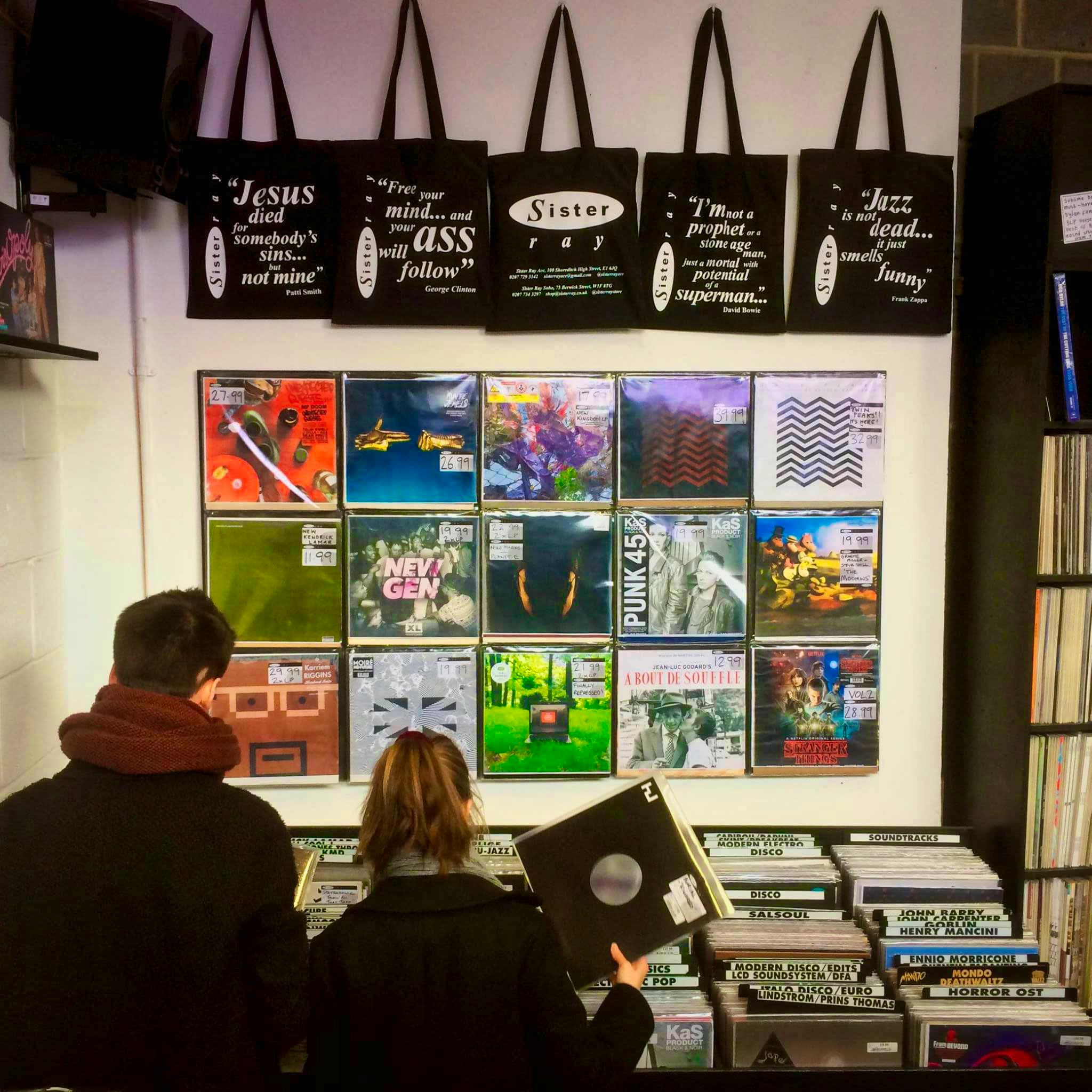 Comprar Vinilos Londres Sister Ray Records Shop