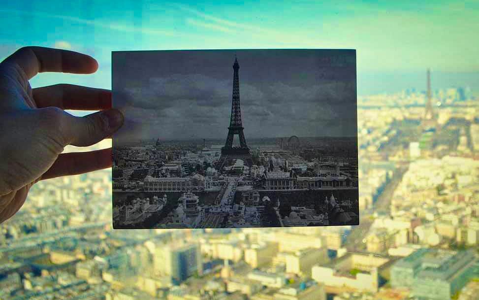 Se pueden hacer fotos de la Torre Eiffel