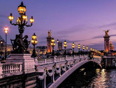 Puente Alexandre III Puentes Paris Pont Alexandre III, Alejandro 3º