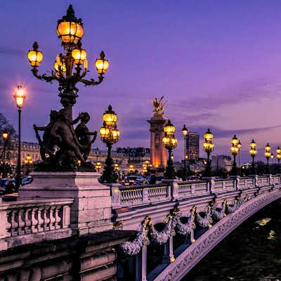 Puentes de Paris: puente Alejandro III Puentes de Paris: puente Alejandro III