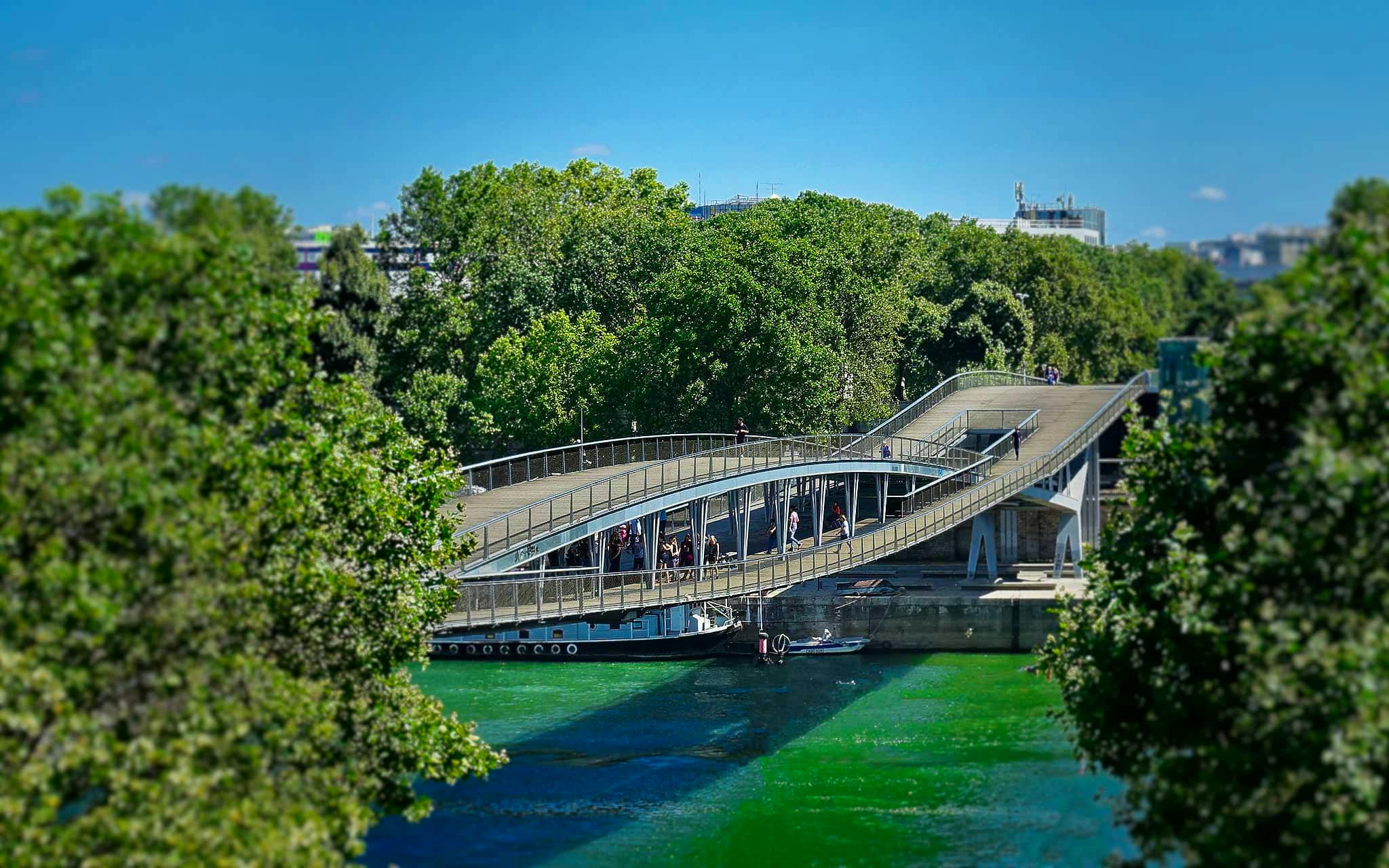 Puentes de París: Pasarela Simone Beauvoir
