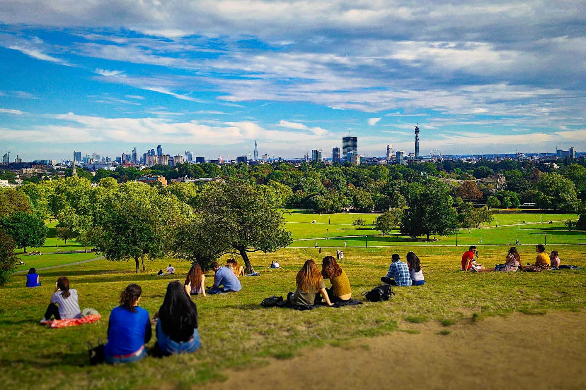 Primavera Londres Primrose Hill