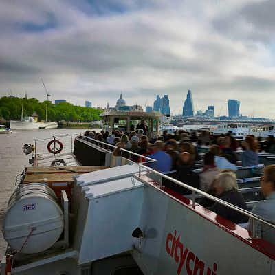 Primavera en Londres: Crucero por el Támesis Excursión Támesis London City Cruises en primavera de Londres