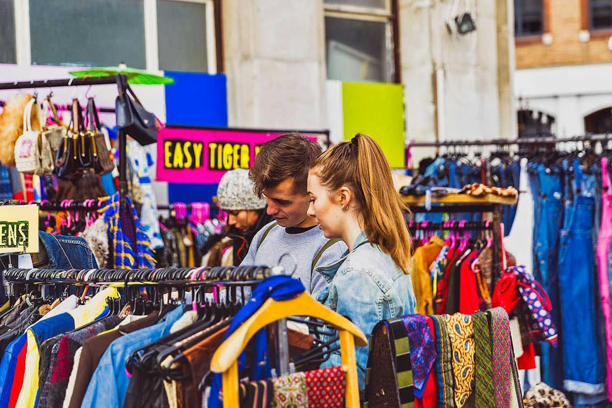 Comprar Ropa Vintage Mercadillos Londres Flea Flatiron Square