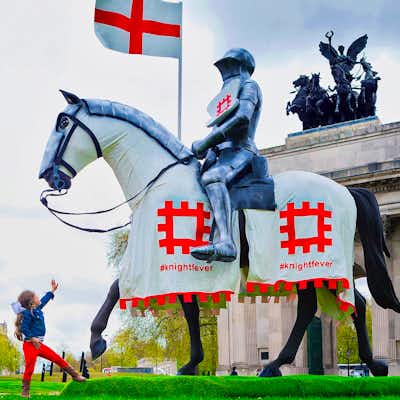 Abril en Londres: Día de San Jorge