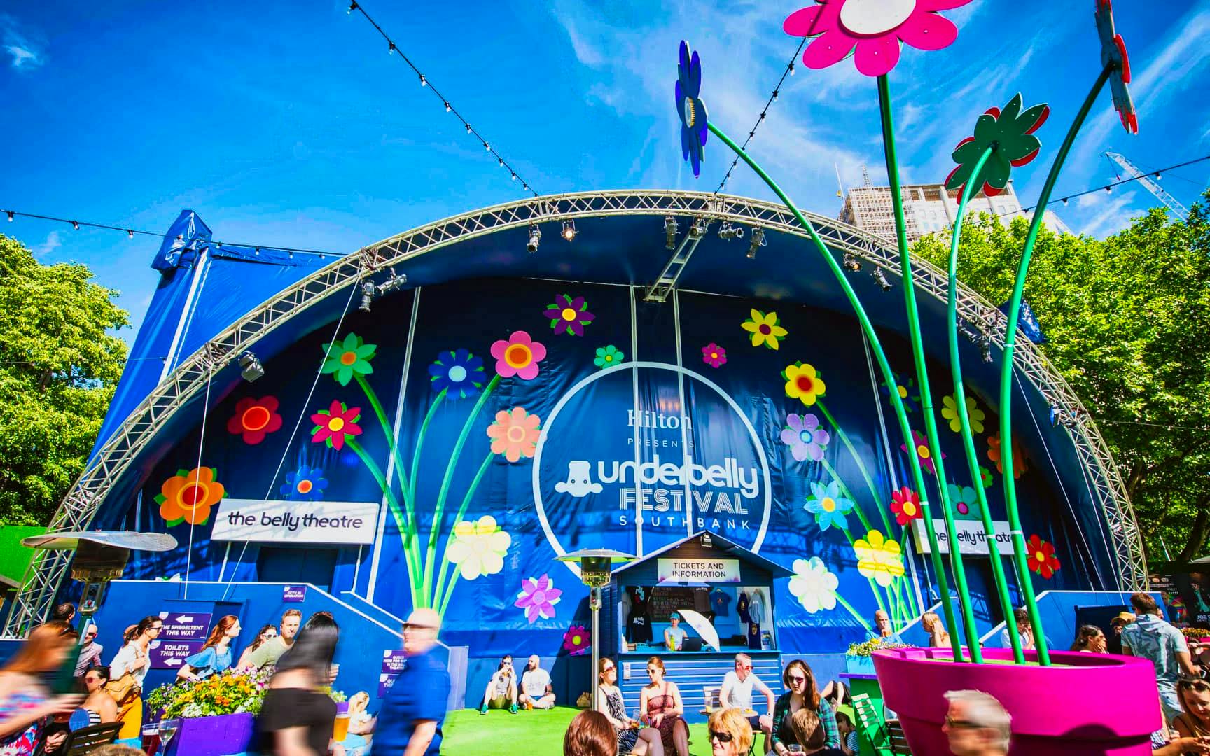 Underbelly Festival Southbank Londres