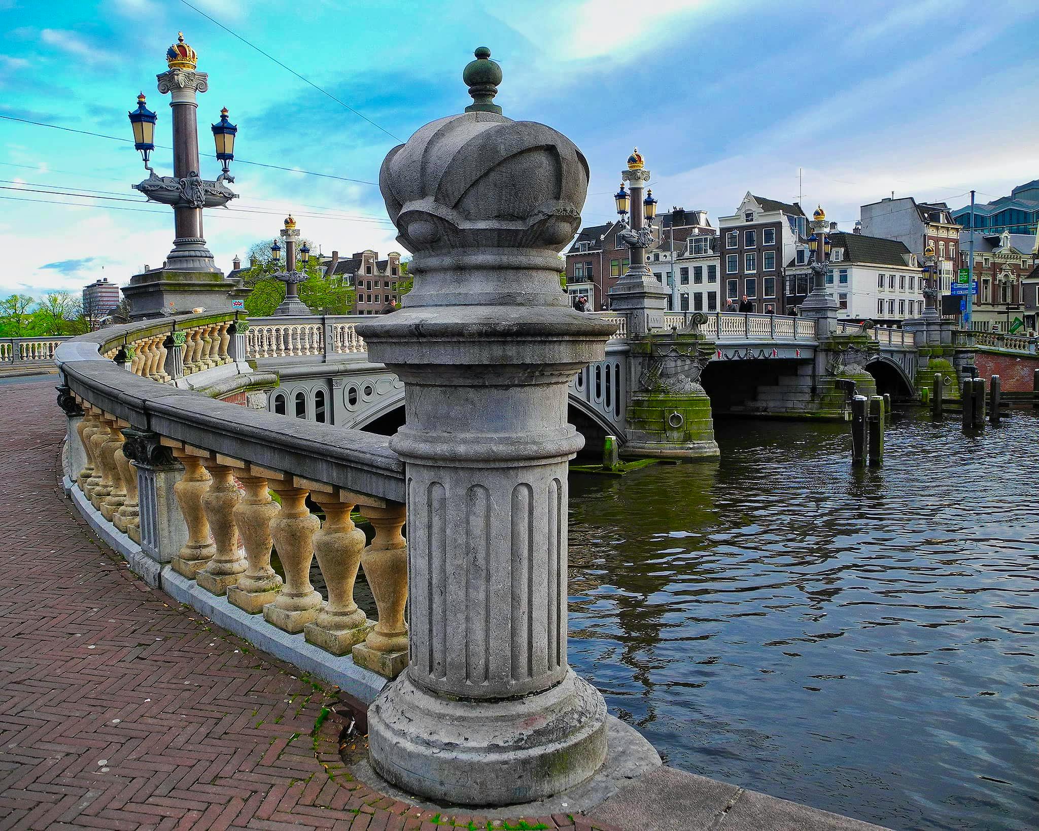 Qué hacer Amsterdam: Blauwbrug Puente Azul