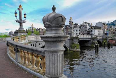 Qué hacer Amsterdam: Blauwbrug Puente Azul