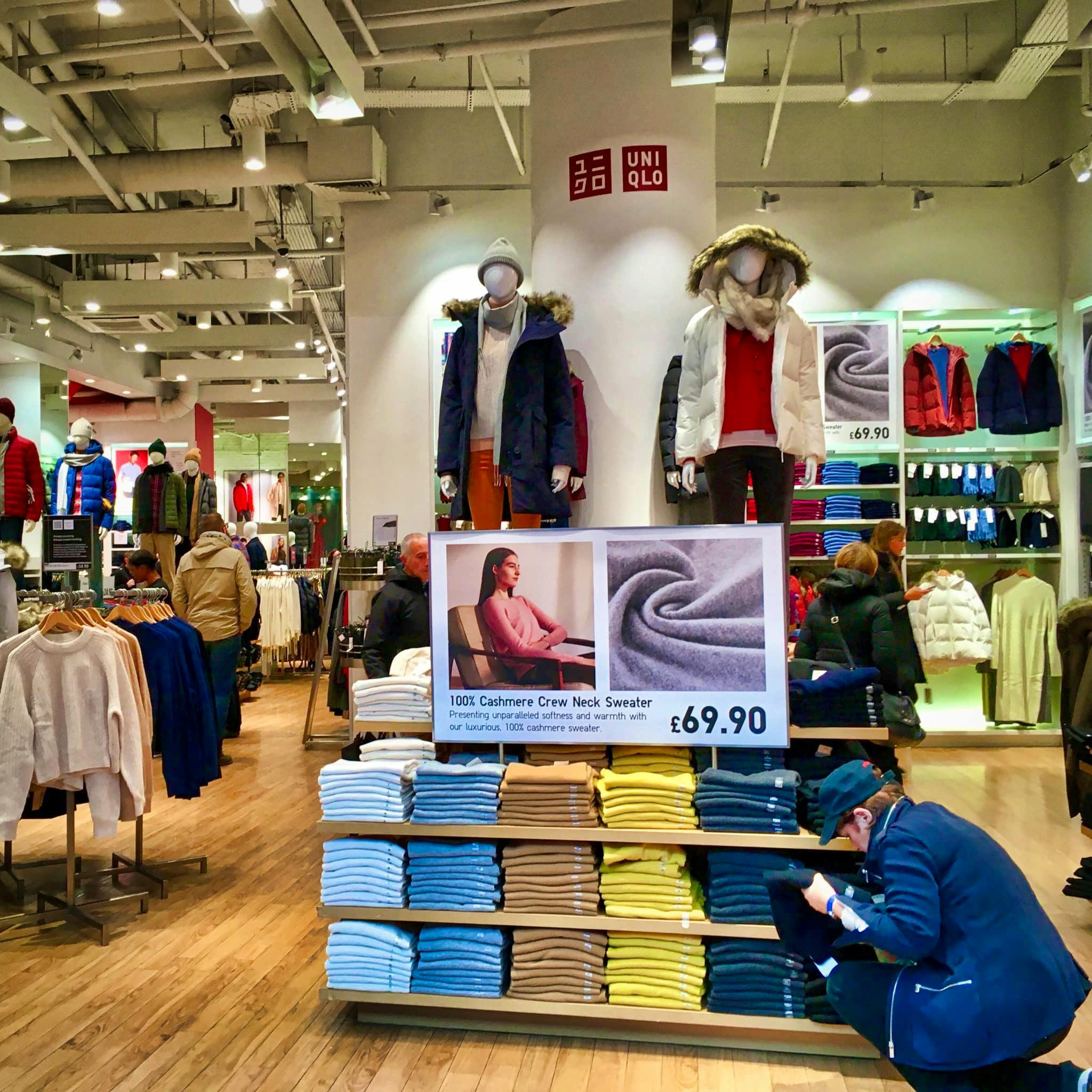 Dónde comprar ropa barata en Londres – Uniqlo Oxford Street