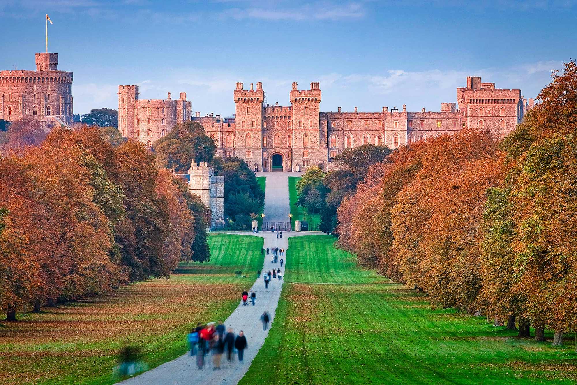 Castillo Windsor Londres Long Walk
