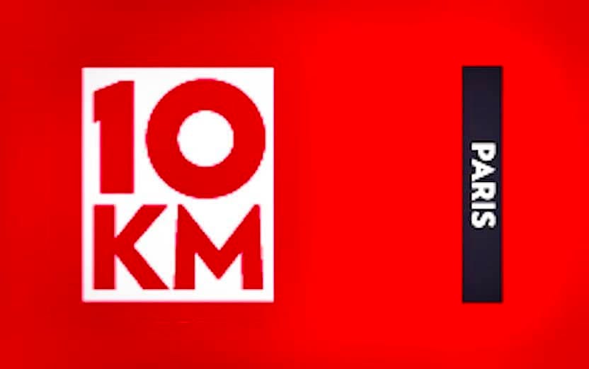 Logo Carrera 10 Kilometros Paris