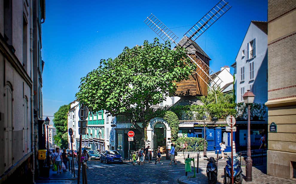 Moulin Radet Moulin De La Galette Montmartre Paris