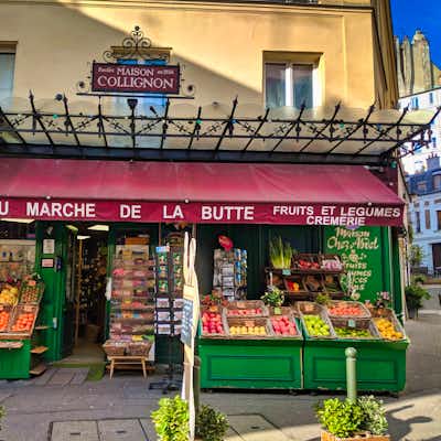 Maison Collignon en Montmartre frutería de Amelie Paris