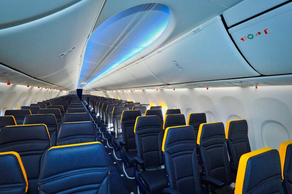 Interior Avion Ryanair