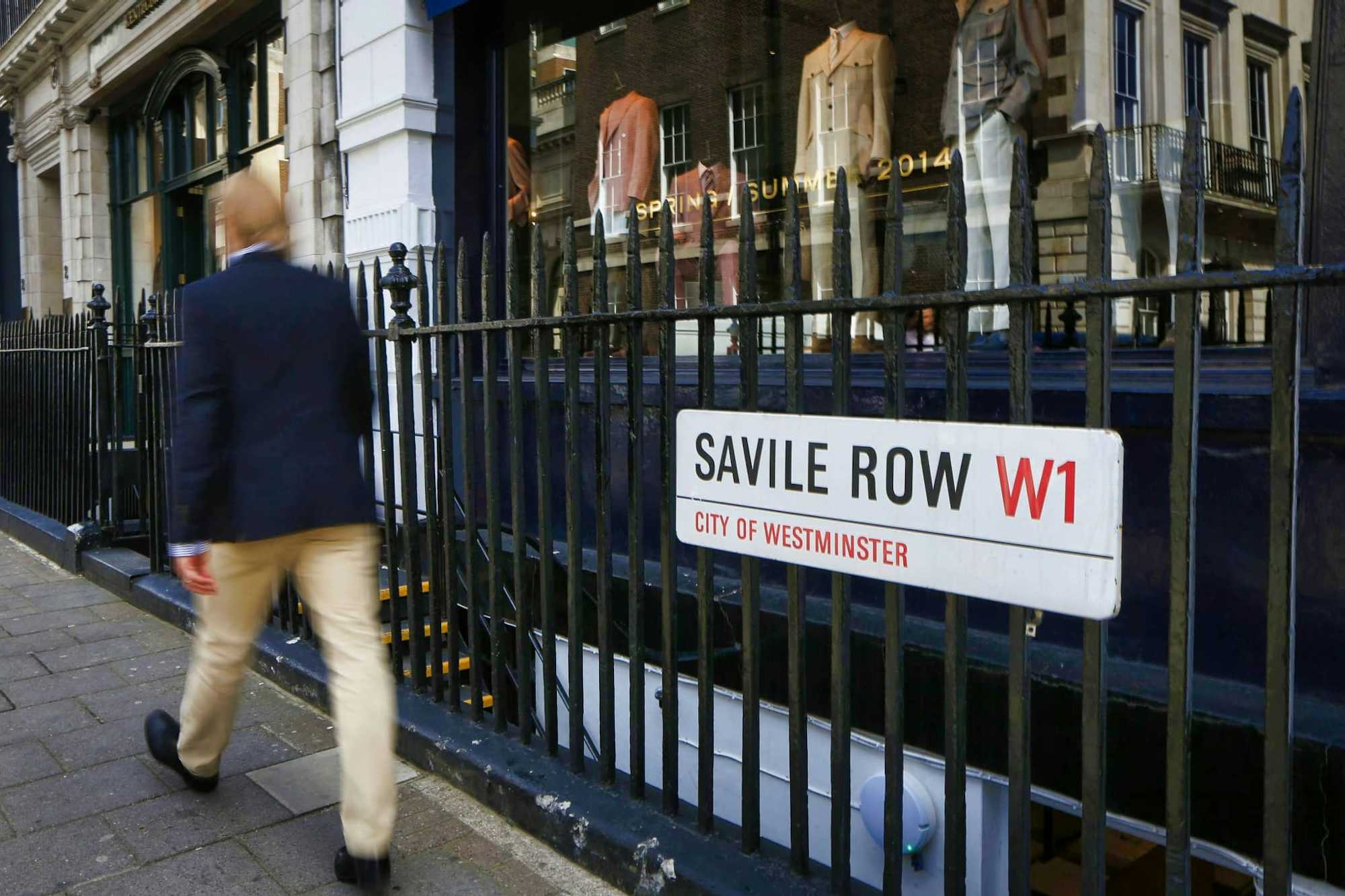 Sastrerias Savile Row Londres Westminster