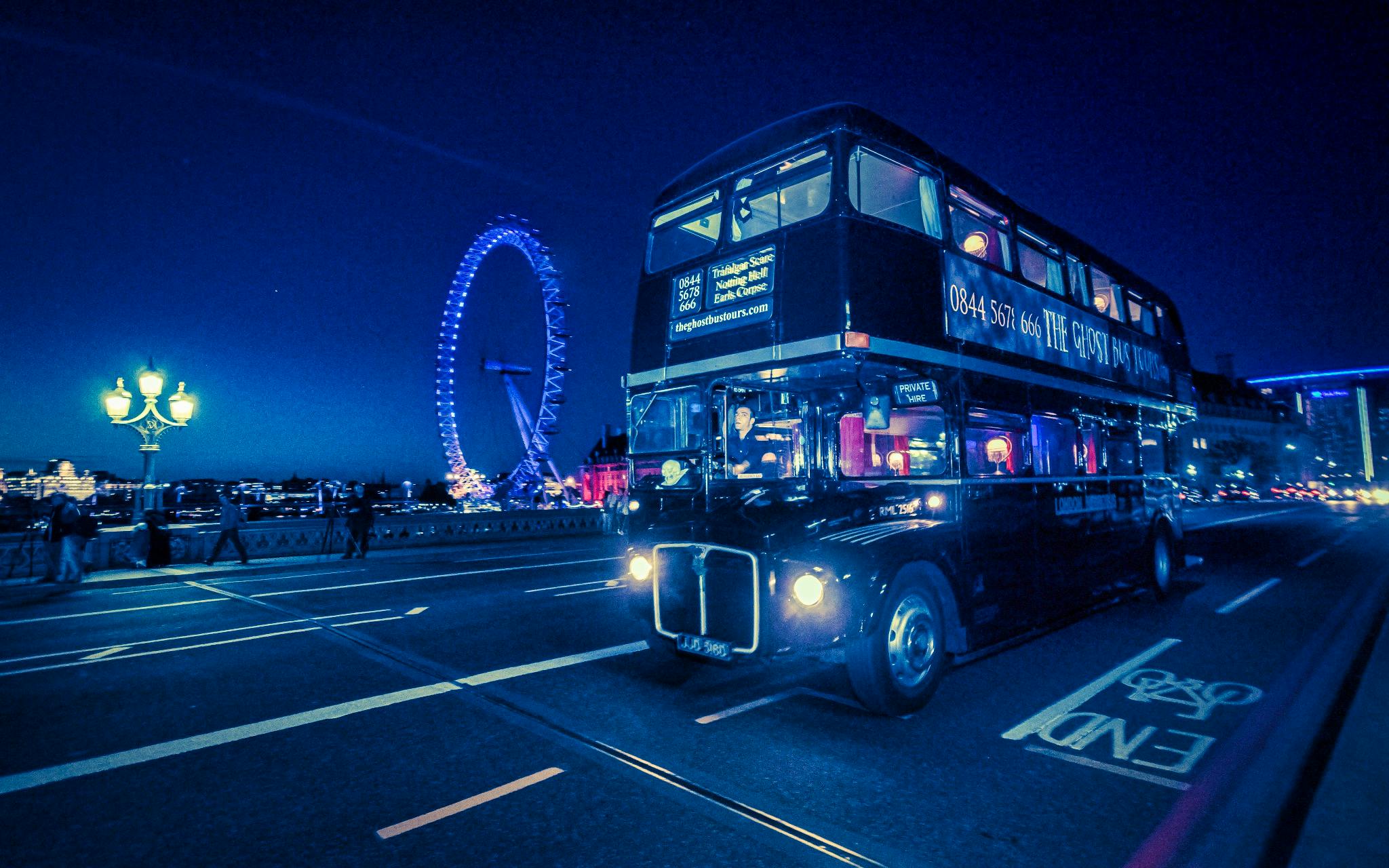 London Ghost Bus Tour Autobus Fantasma Londres
