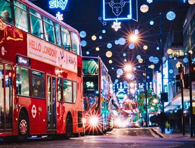 Encendido luces Navidad en Londres Oxford Street