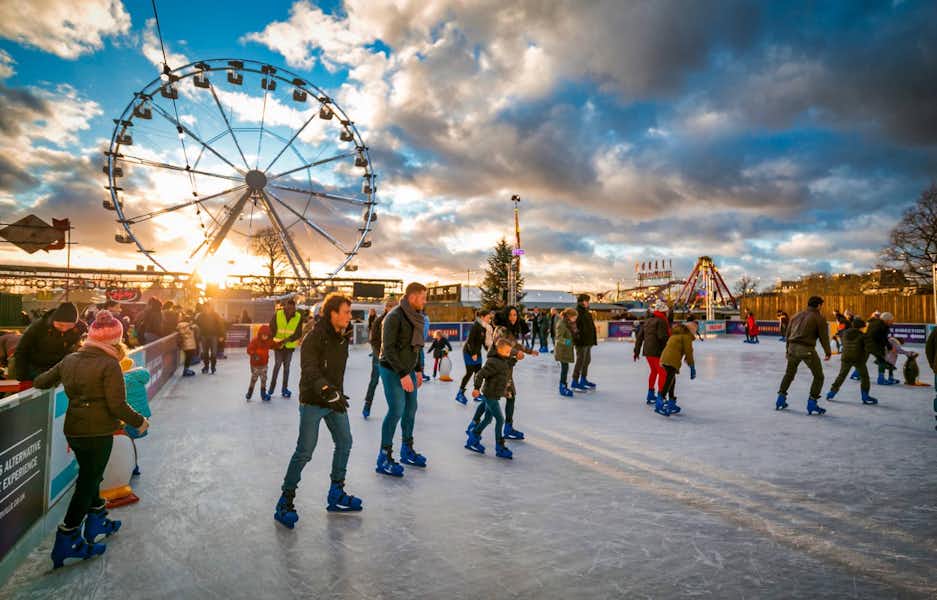 Pista Patinaje Winterville Londres