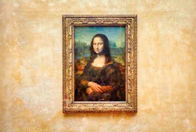 Mejores obras del Louvre: La Gioconda Mona Lisa en el Museo del Louvre, París