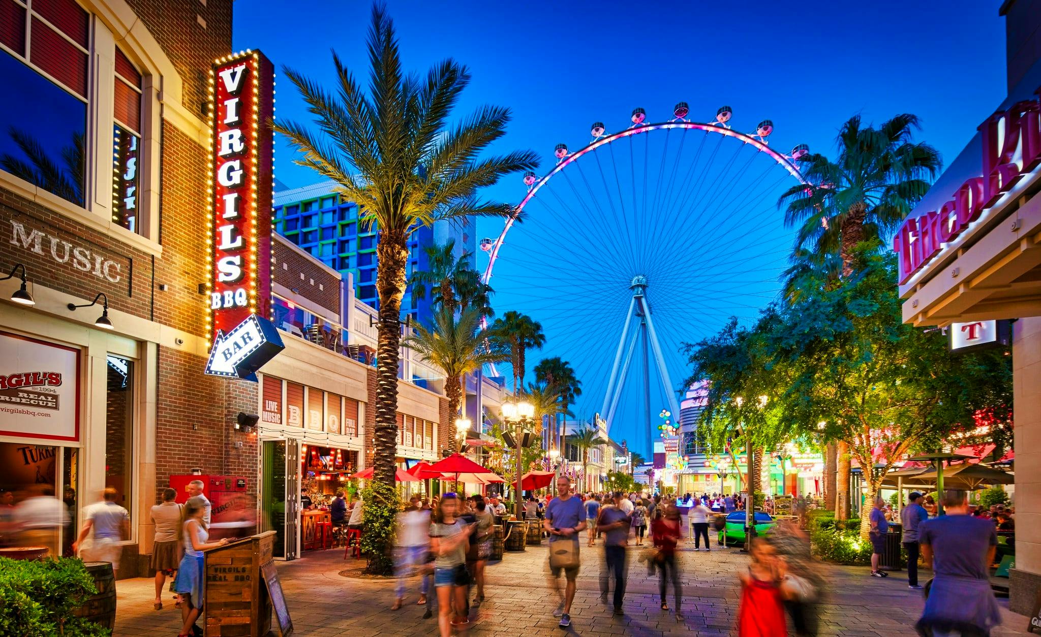 Qué hacer en Las Vegas Strip Noria Linq High Roller