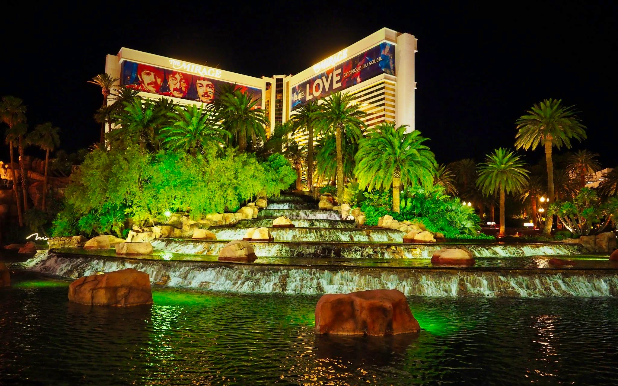 Que ver Las Vegas Fuente Mirage