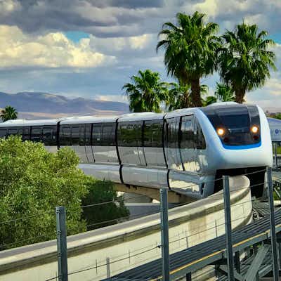 Como moverse Las Vegas en Monorail