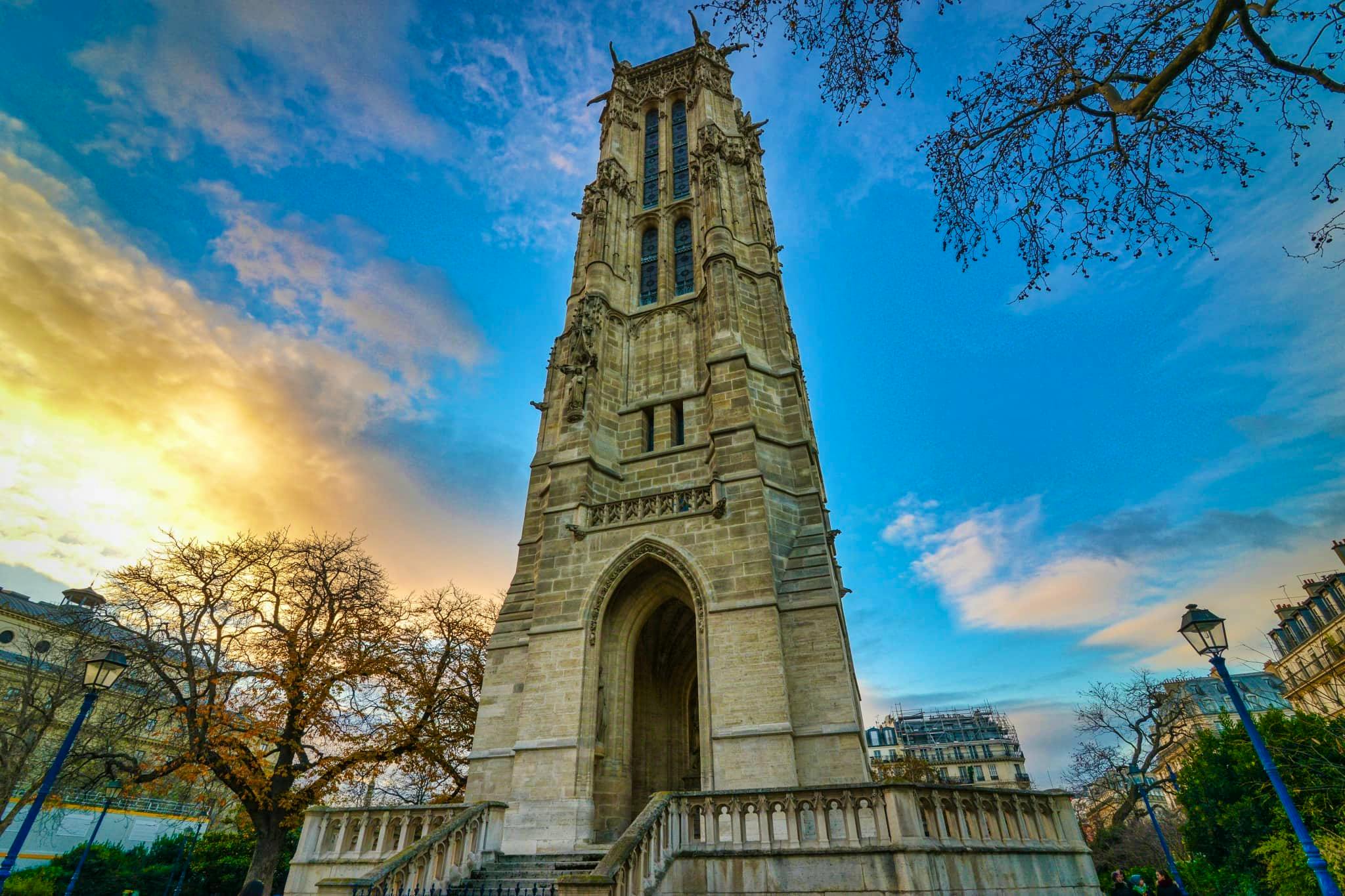 Torre Saint Jacques Camino Santiago Paris