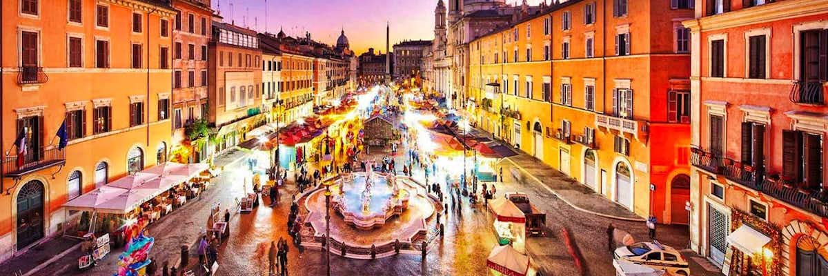 Navidad en Roma: mercado navideño Piazza Navonna Mercado Navidad Piazza Navona Roma