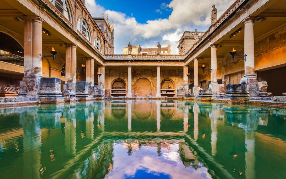 Maravillas de Gran Bretaña imprescindibles – Baños romanos de Bath, Inglaterra Termas Romanas Bath Inglaterra