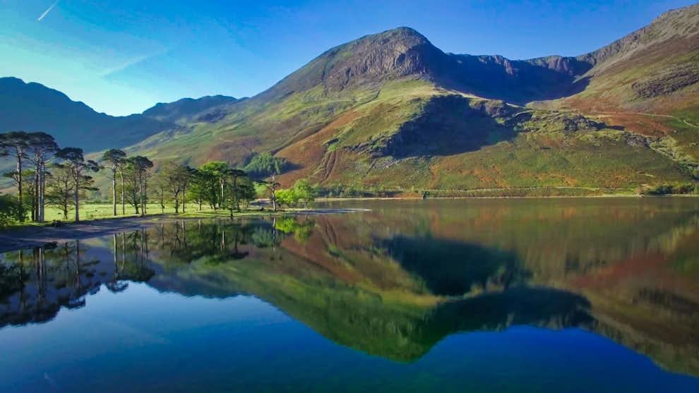 Maravillas de Gran Bretaña imprescindibles – Lago Buttermere, Región de los Lagos, Inglaterra Lago Buttermere Lake District National Park Cumbria Inglaterra