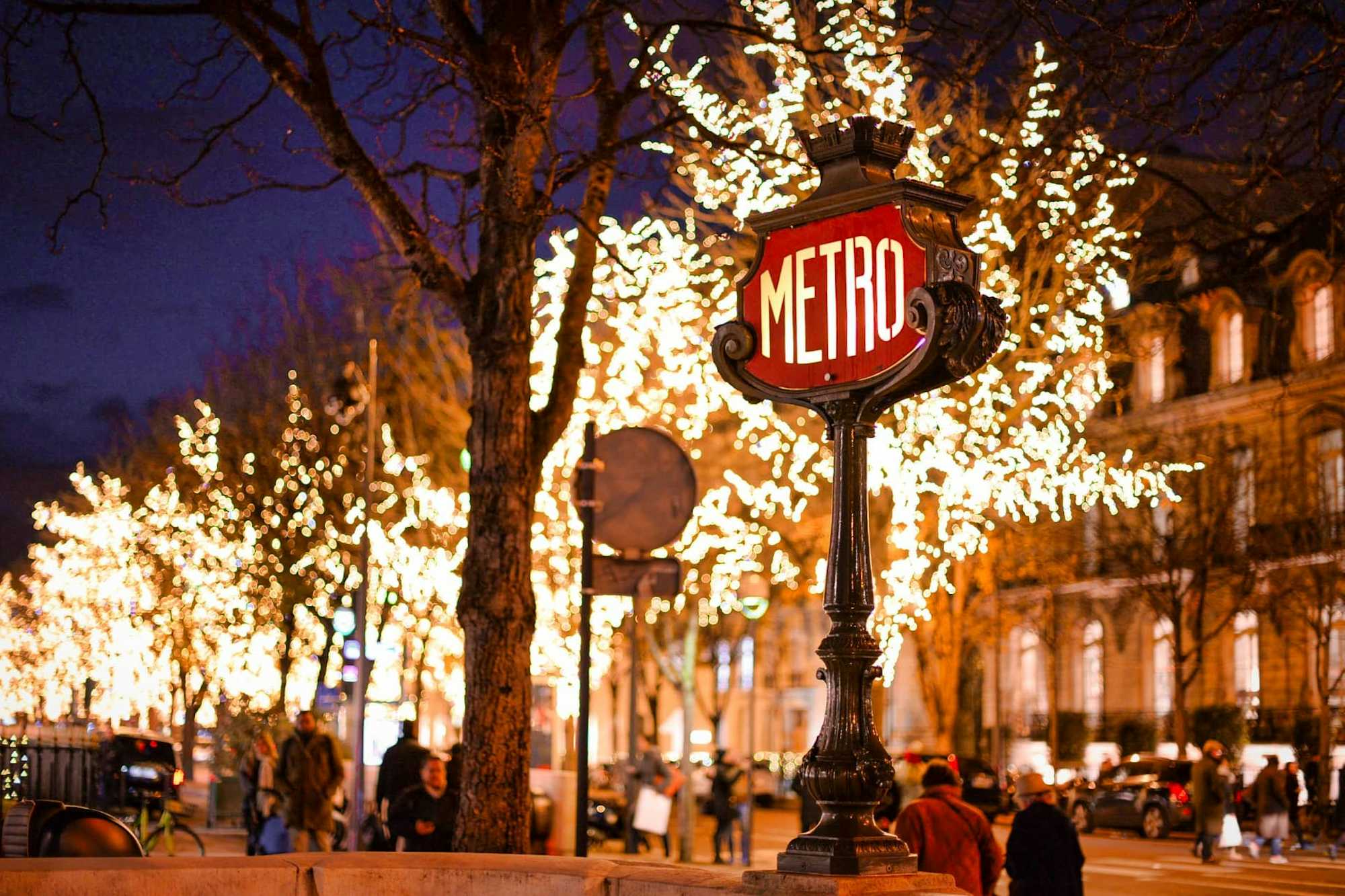 Luces de Navidad en Paris