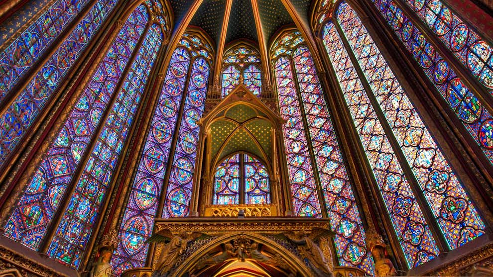 Conciertos Navidad París: Sainte Chapelle Sainte Chapelle Vidrieras Capilla Santa Paris