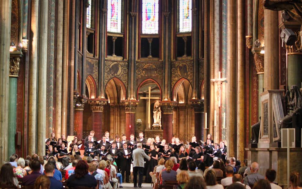 Conciertos Navidad París: St Germain Des Pres Concierto Coro Iglesia St Germain Des Pres Paris