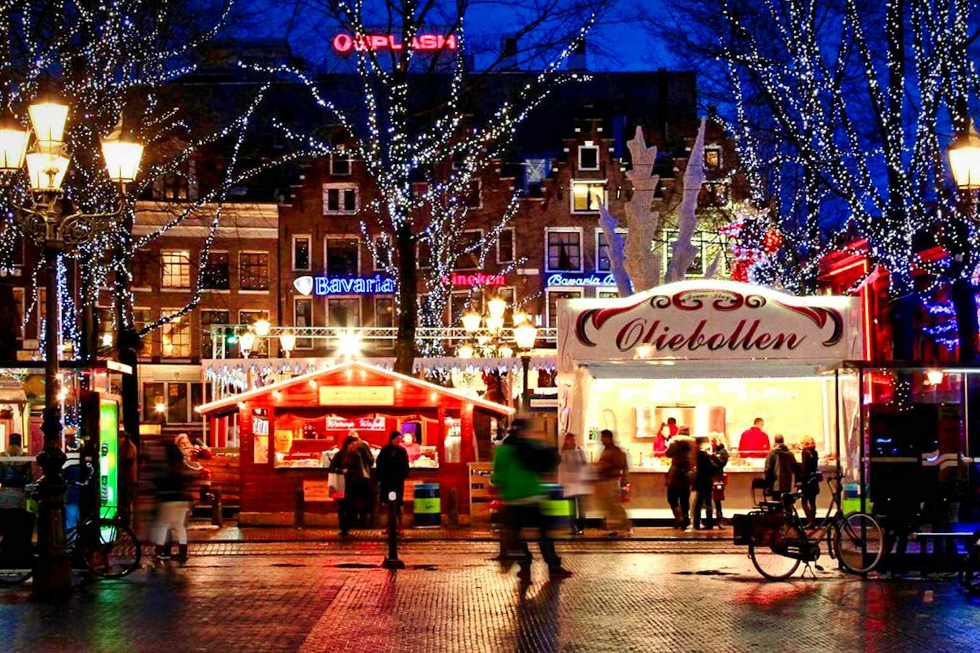 Mercados Navidad Amsterdam Rembrandtplein