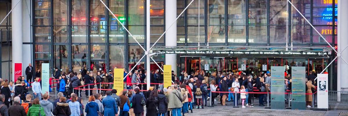 Museos de París: entrada sin fila ni colas Pompidou Entrada sin fila ni colas Museo Pompidou París